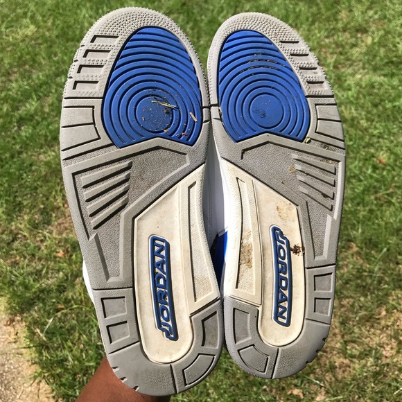 Air Jordan Retro 3 Racer Blue Size 8.5 - Picture 8 of 9